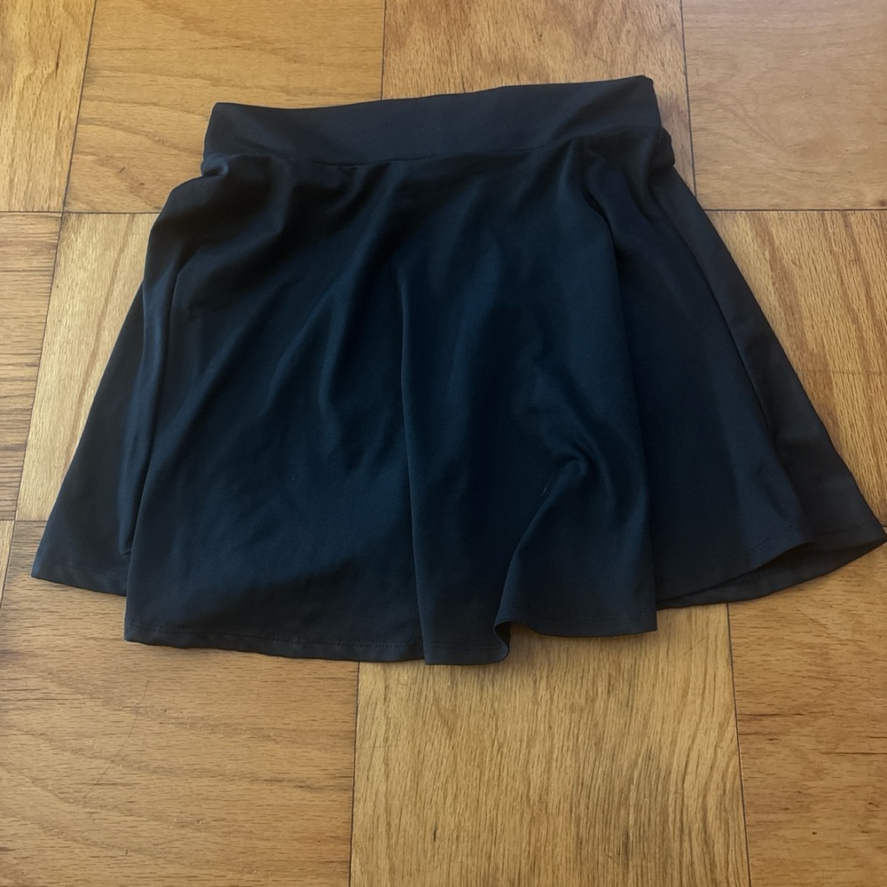Black Skater Skirt